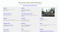 Desktop Screenshot of fayettecountyhistory.org